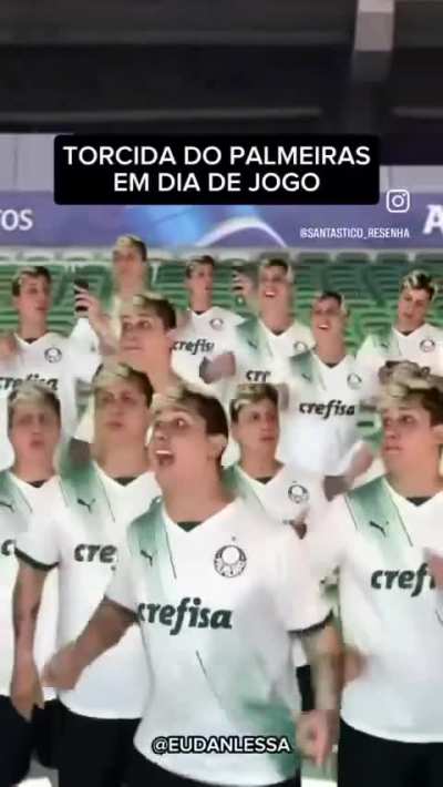 Pra mim todo palmeirense é assim