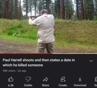 I mean, he has a body count.