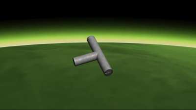 Dzhanibekov effect in KSP