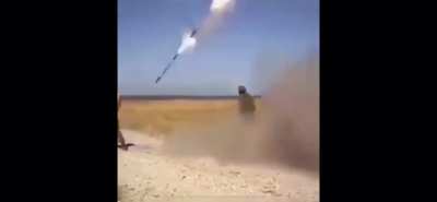 WCGW shooting a shoulder fired rocket