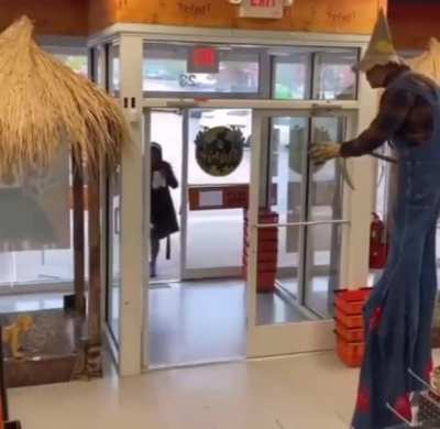 scarecrow for humans