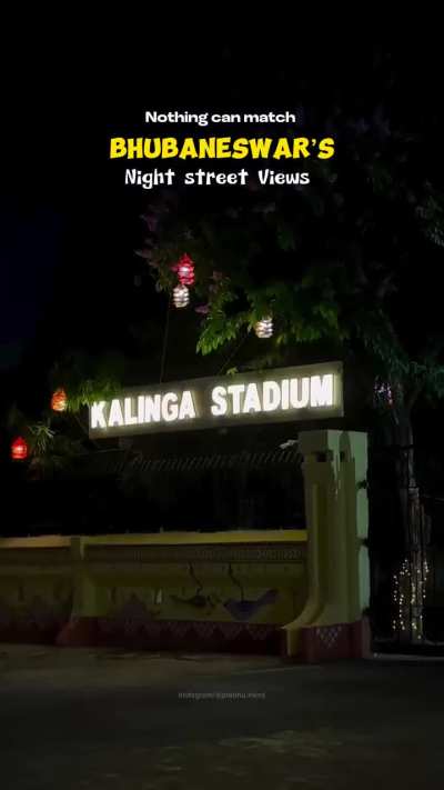 Bhubaneswar’s night scenes hit different