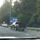 Spilled money on I-285 in Atlanta