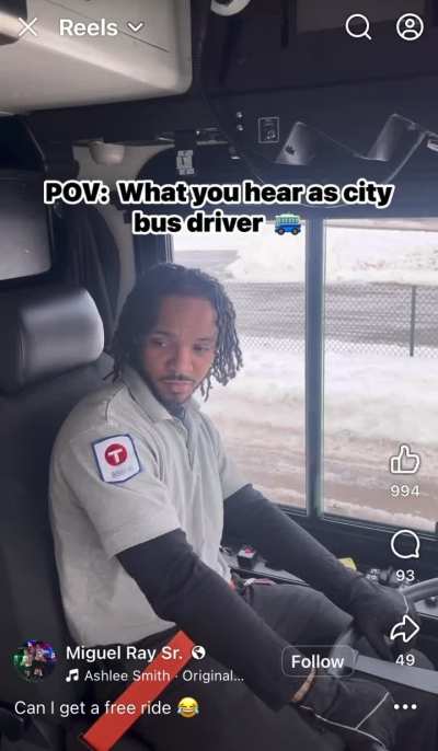 POV: what you hear as a city bus driver