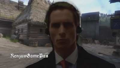 Patrick Bateman Walking in Rataje