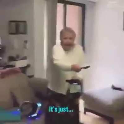grandma and video games don't go together