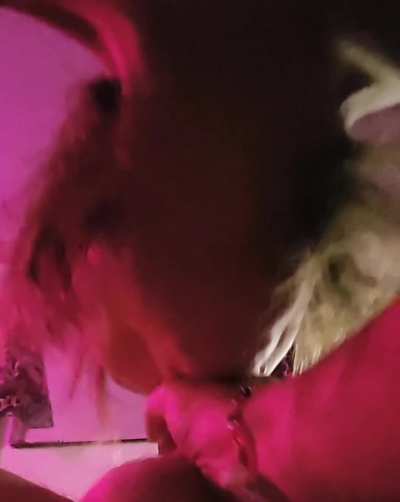 On my knees