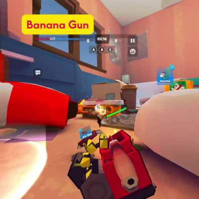 Please give me your ideas of the most crazy weapon designs for a VR shooter