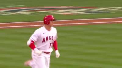 Shohei Ohtani-sama hits a homerun off Shohei Ohtani-san.