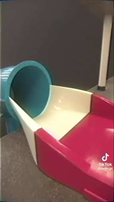 Slide at your own risk, there’s no lifeguard on duty…Never has been.