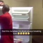 Bruh he drunk drunk