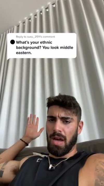 Ethnically ambiguous guy asked about his ethnic background