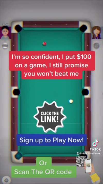 I bet $100 you won’t win 🥇