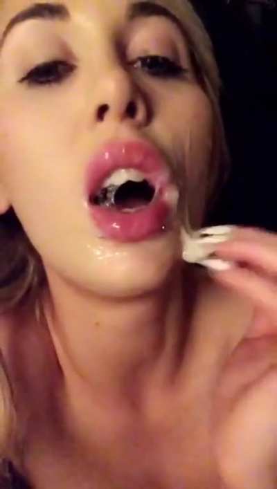 After the shot I like to play around with it like a good cum dump