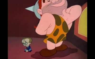 Disney's Reason & Emotion, a WW2 propaganda cartoon released in 1943, that showed there is no reason behind Nazism