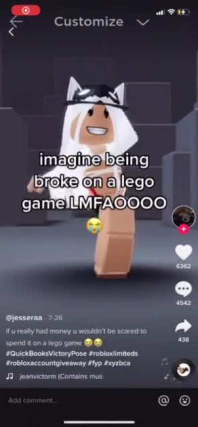 broke