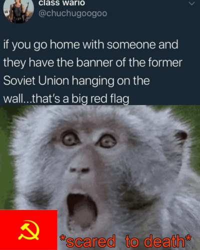 I mean COMMUNISM good.......but this is serious Stalin shit!