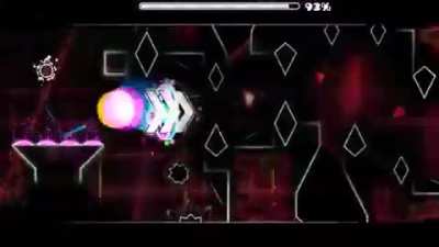 Man beats a difficult level