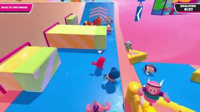 My friend shows his platforming skills after years of playing Mario 64
