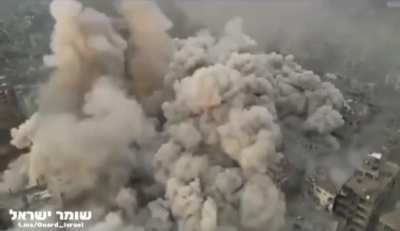 Israeli Defense Forces Blow up Several Buildings in Gaza