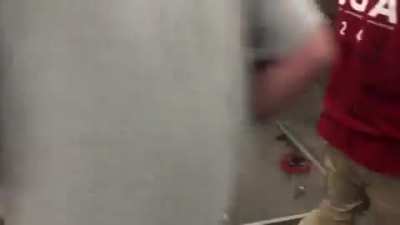 Our first robot test