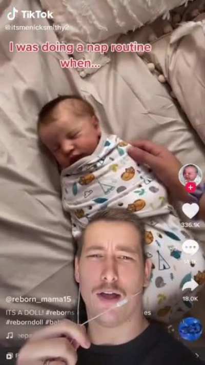 I was doing a nap routine when...