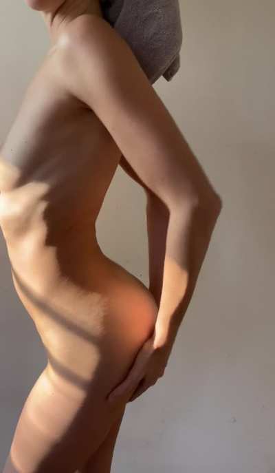 My tiny body is even more insatiable after a shower. Come taste.