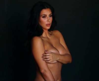 Stroking to Kim K