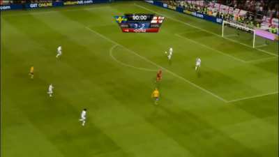 Bicycle kick by Ibrahimovic vs England.