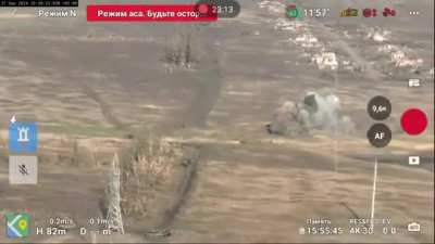 Two Russian BMP-1 are destroyed in quick succession near Stepove