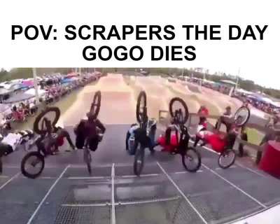 a gogo scrapers inescapable fate