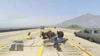 The R88 is extremely unstable when hitting those yellow pylon things.