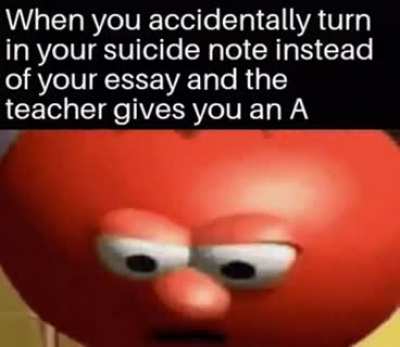 Mom I got an A!