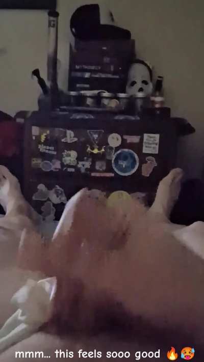 Lil cock squirting cum