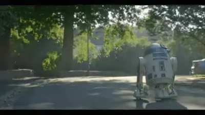 R2D2 doing the dirty