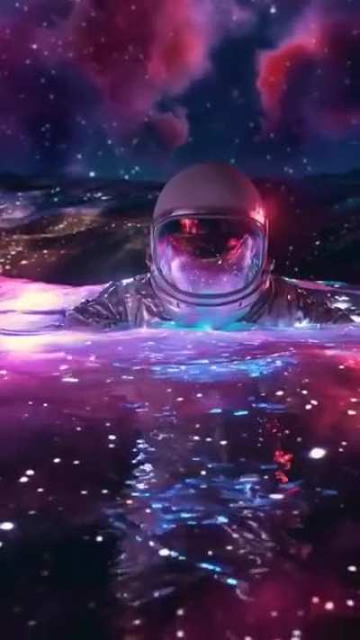 Yüzen astronot
