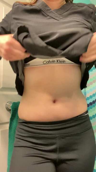 Another peek of what’s under my scrubs (🔥👇FREE content IN THE COMME<wbr>NTS👇🔥<wbr>)
