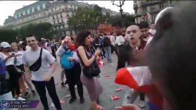 Female journalist sexually assaulted while reporting in France on world cup