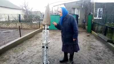 LVIV.MEDIA 😁 A fearless Ukrainian grandmother from the Kherson region appealed to the Russians. 