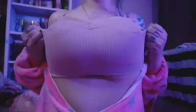 Drop || Playing with my tits makes me so wet 💦