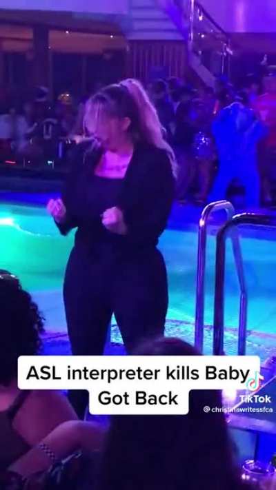 Signing “Baby Got Back”