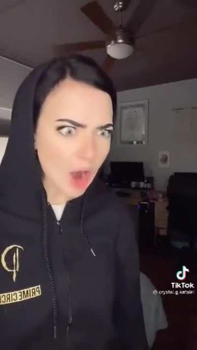 Her facial expressions annoy me.