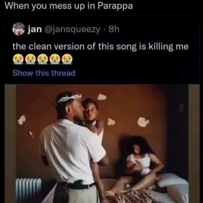 If lyrics could lag this is what it’d be like