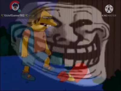 Milhouse???? 😱😱😱 (Meme hecho mientras veía los Simpsons xdd)