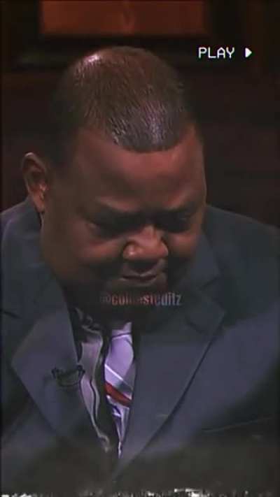 She cried like she was the one affected by it the most