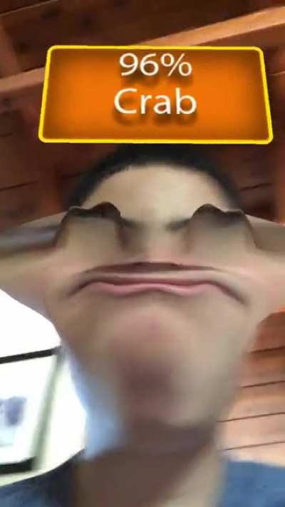 I made this a year ago and turned it into a character called Crab Man.