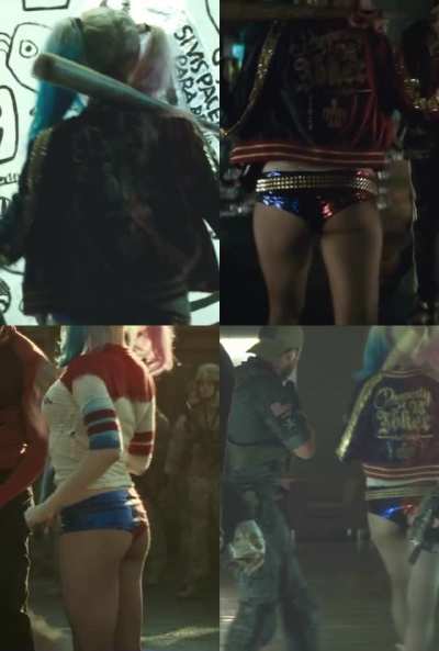 Margot Robbie as Harley Quinn.. what more can a guy want.