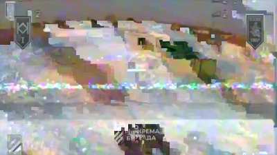 A Ukrainian FPV pilot attacks 6 Russian soldiers riding a Chinese Desertcross 1000-3 