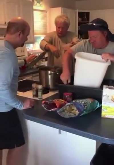 a pinch of salt and something else