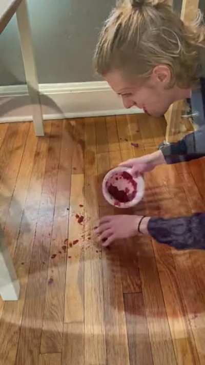 No body wants your homemade cranberry sauce
